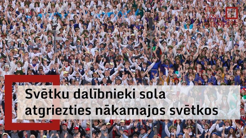 Latvijas novados atgriezušies Dziesmu un deju svētku dalībnieki