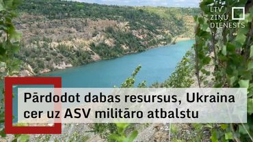 Ukraina cer, ka derīgo izrakteņu līgums stiprinās attiecības ar ASV