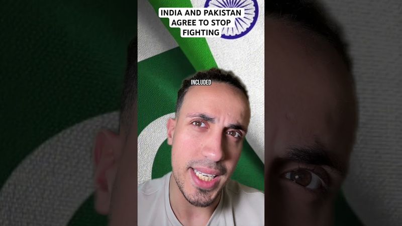 India And Pakistan Agree To Stop Fighting