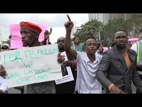 Kenyans march against police brutality, President William Ruto | AFP