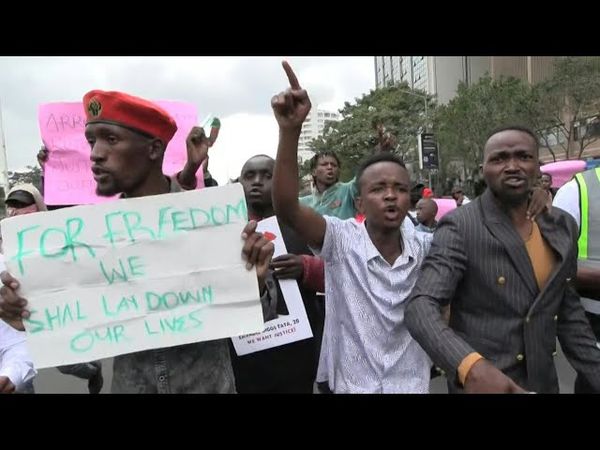 Kenyans march against police brutality, President William Ruto | AFP