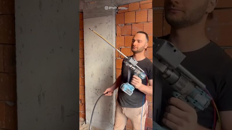 КРУТАЯ НАСАДКА Для Шуруповерта Для Прокладки Проводов #шортс