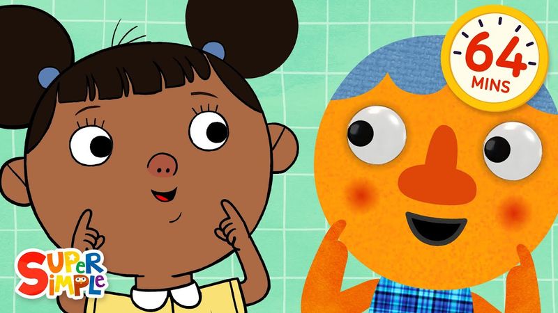 This Is My Face + More | Nursery Rhymes & Sweet Songs for Playtime | Super Simple Songs