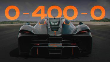 KOENIGSEGG Jesko Absolut | 0-400-0 km/h - NEW WORLD RECORD
