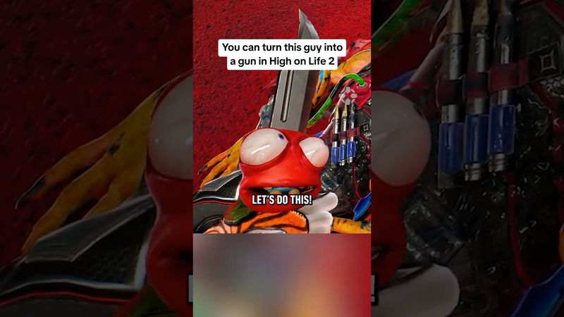 You can transform this guy into a gun in High on Life 2. #gamescom2025 #highonlife2 #game #gaming