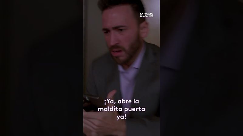 Esteban intenta escapar del enojo de Hortensia #LaRosaDeGuadalupe #Uninovelas