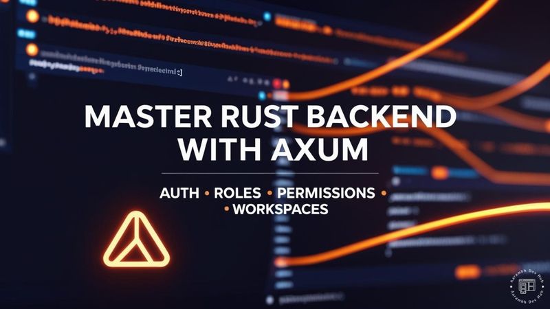 Master Rust Backend Development with Axum | Workspace Kit with Auth, Role & Permission System