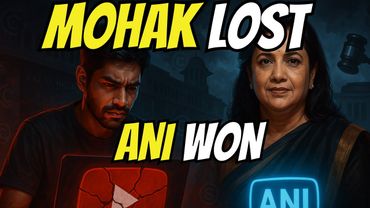 Why Mohak Mangal LOST & ANI WON | ₹50 Lakh Copyright Strike, Fair Use Myth & YouTube Laws Exposed