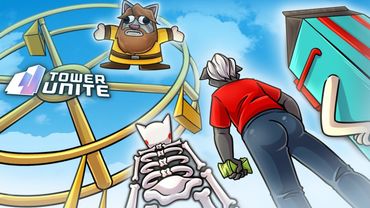 4 ВЗРОСЛЫХ В РАЗВЛЕКАТЕЛЬНОМ ЦЕНТРЕ - ЭТО УГАР :D Tower Unite