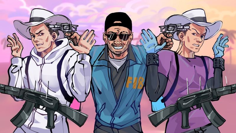 НАКАЗАЛ НЕУРАВНОВЕШЕННЫХ ВЫСЕРОВ В ГТА 5 РП / MAJESTIC RP