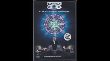 Who Wants to Be a Millionaire Australian 1st Edition DVD John Carpenter Game #132