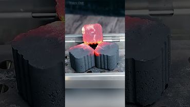 Уголь, который горит 4 часа с одной искры!