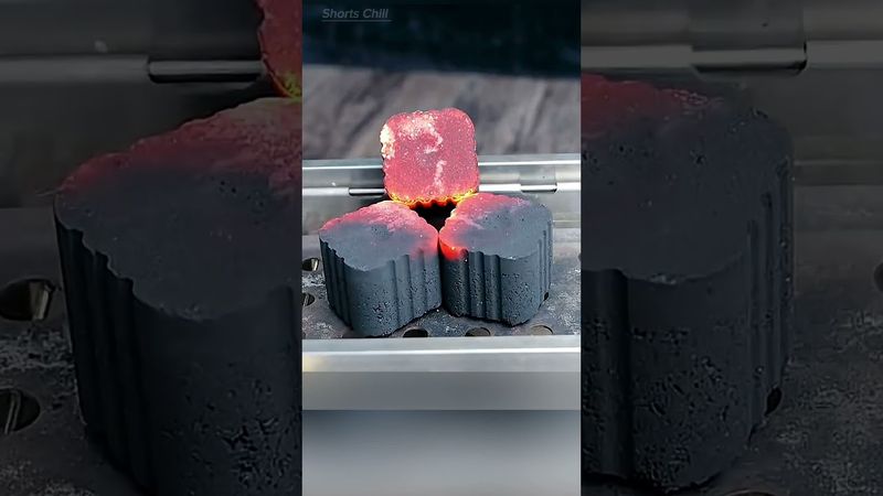 Уголь, который горит 4 часа с одной искры!