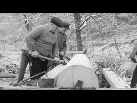 Turning a Tree into a Watermill Shaft (Full Documentary)