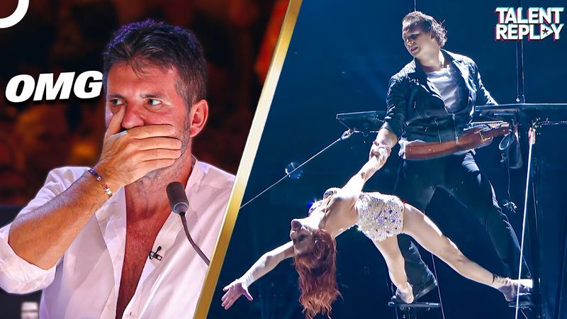 He Throws Her So High! An UNBELIEVABLE Acrobatic Act | America's Got Talent