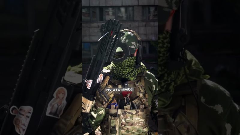 Дробовик АА-12 (Resident Evil edition) #страйкбол #оружие #пневматика #shorts