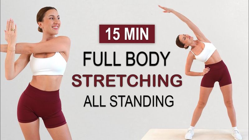 15 Min FULL BODY STRETCH | All Standing Stretches for Flexibility, Mobility & Relaxation | Cool Down