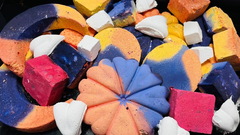 Soft Gritty Variety Chalk ASMR Crush | Oddly Satisfying ASMR