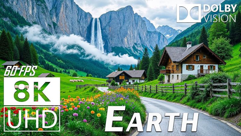 🌍 UNREAL WORLD 8K HDR 60FPS DOLBY VISION: The Most Beautiful Lands