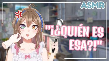 [ASMR GF Roleplay] Tu novia celosa lee tus mensajes 😠📱