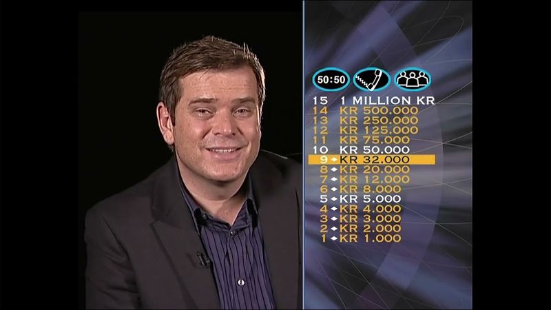 Hvem vil være millionær DVD John Carpenter Game #6