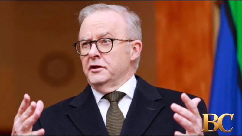 Australia latest to say it will recognize a Palestinian state