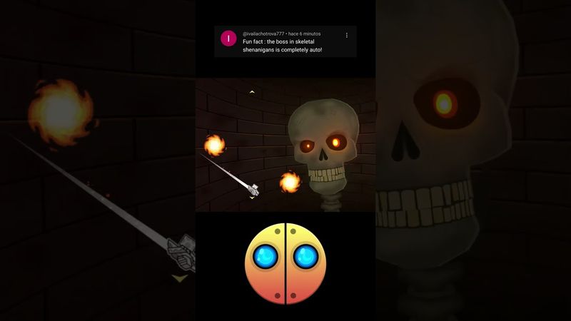 Boss in Skeletal is AUTO? 💀 #geometrydash #gdupdate #gd #deluxe12 #gaming #games #memes #gameplay