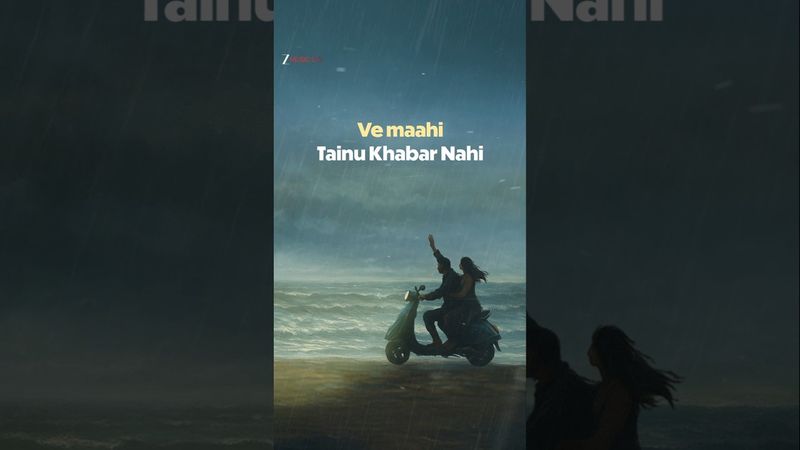 Wrapped in a blanket of clouds…and a song that feels like a warm hug🌧️💙 #TainuKhabarNahiLofi #shorts