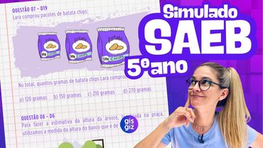 SAEB 5º ANO MATEMÁTICA | SIMULADO PREPARATÓRIO #4