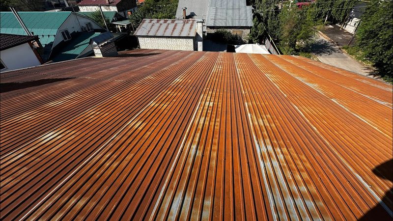 Ржавеет кровля , что делать?