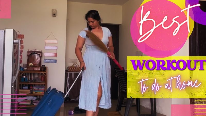 Daily cleaning routine to keep the house clean | No gym,No equipment,No excuses | Motivation Vlog🏋️