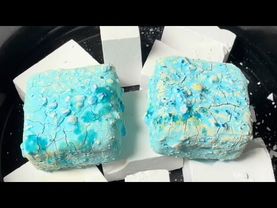 Thick Blue Pasted & Fresh Gym Chalk Blocks