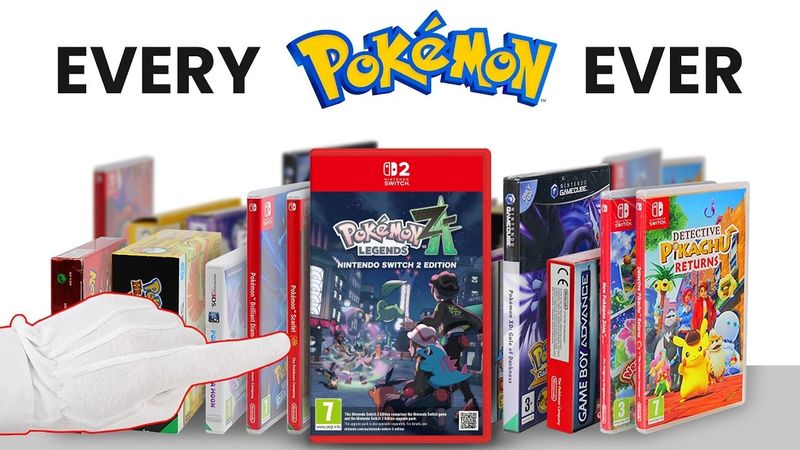 Unboxing Every Pokémon Game Ever + A-Z (1999-2025)