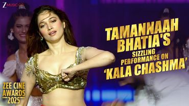 Tamannaah Bhatia's Sizzling Performance at Zee Cine Awards 2025 on Kala Chashma |Amar, Badshah, Neha