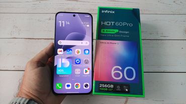 Новинка! Infinix HOT 60 Pro 8/256Gb Распаковка и Первое Знакомство