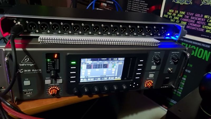 Does the Midas DN4816-O system work with the X32 via Ultranet?