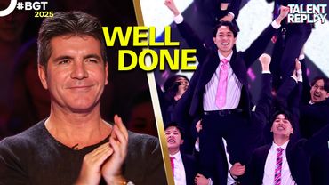 Cheer Re-Man TURN UP THE HEAT! | BGT 2025 Semi-Final