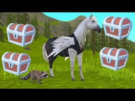 ОТКРЫВАЕМ СУНДУКИ НА ЛОШАДКАХ 🐴🦄🐎 WildCraft #67