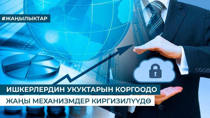 ИШКЕРЛЕРДИН УКУКТАРЫН КОРГООДО ЖАҢЫ МЕХАНИЗМДЕР КИРГИЗИЛҮҮДӨ