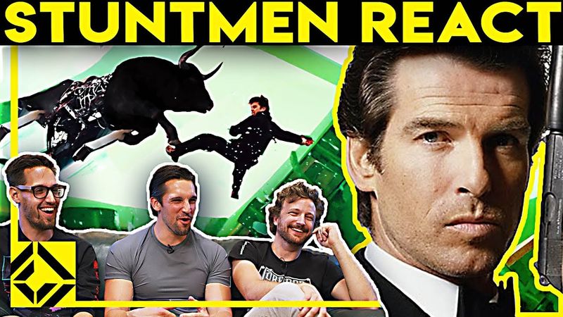 Stuntmen React to Bad & Great Hollywood Stunts 2