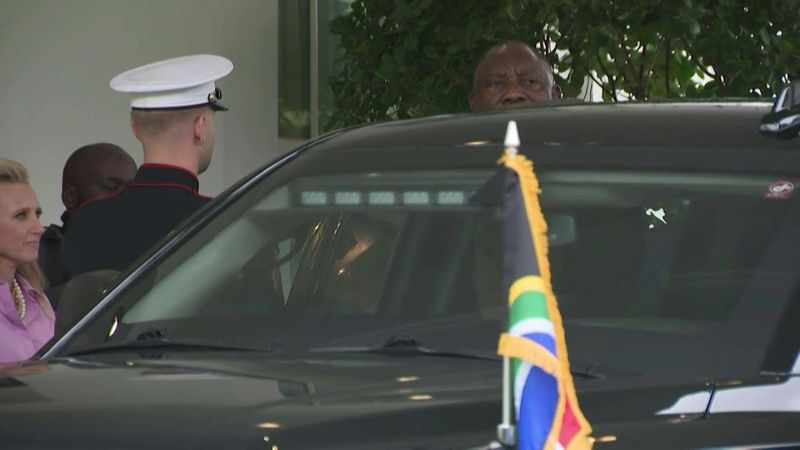 S.Africa's Ramaphosa insists Trump meeting went 'very well' | AFP