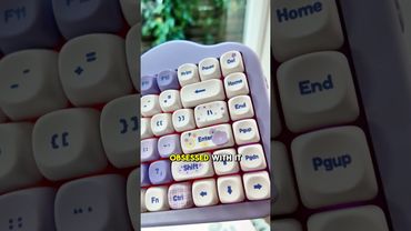 This Keyboard IS SO CUTE 😻🎂#customkeyboard #keyboard #mechanicalkeyboard