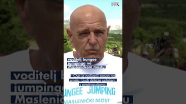 Samo za hrabre - "bungee jumping" na Masleničkom mostu