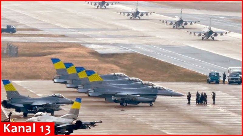 US delivers F-16s to Ukraine for first time, it was announced how they will be used against Russians