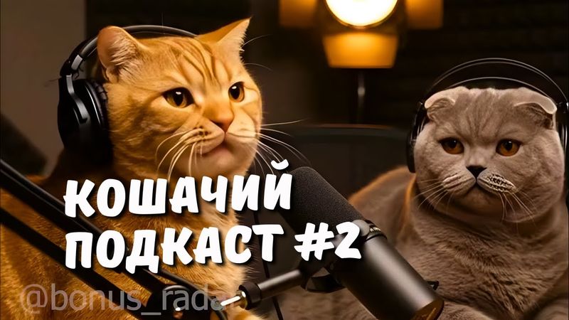 КОШАЧИЙ ПОДКАСТ #2 | Владельцем котов не смотреть!!!!