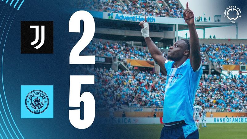 HIGHLIGHTS! Juventus 2-5 Man City | Savinho’s Stunner! | FIFA Club World Cup