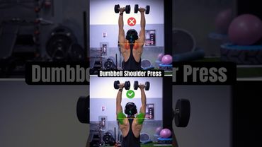 2 Major Steps to Perfect Dumbbell Shoulder Press ⚠️ #shoulders
