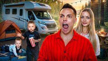 УЕХАЛИ В ПУТЕШЕСТВИЕ В ДОМЕ НА КОЛЕСАХ С ДЕТЬМИ