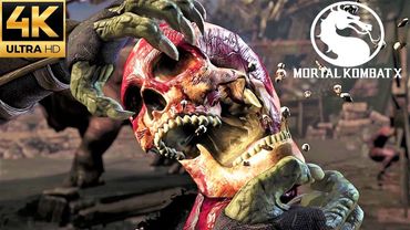 Mortal Kombat X - All X-Ray Attacks (4K 60FPS)