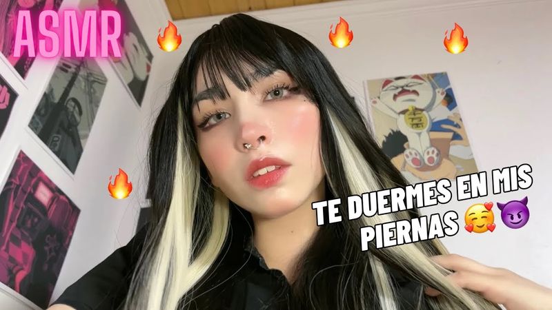 POV: Duermes en las Piernas de tu AMIGA GÓTICA 😈 ASMR ROLEPLAY